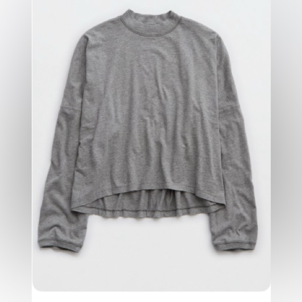 New no tags mock neck T shirt